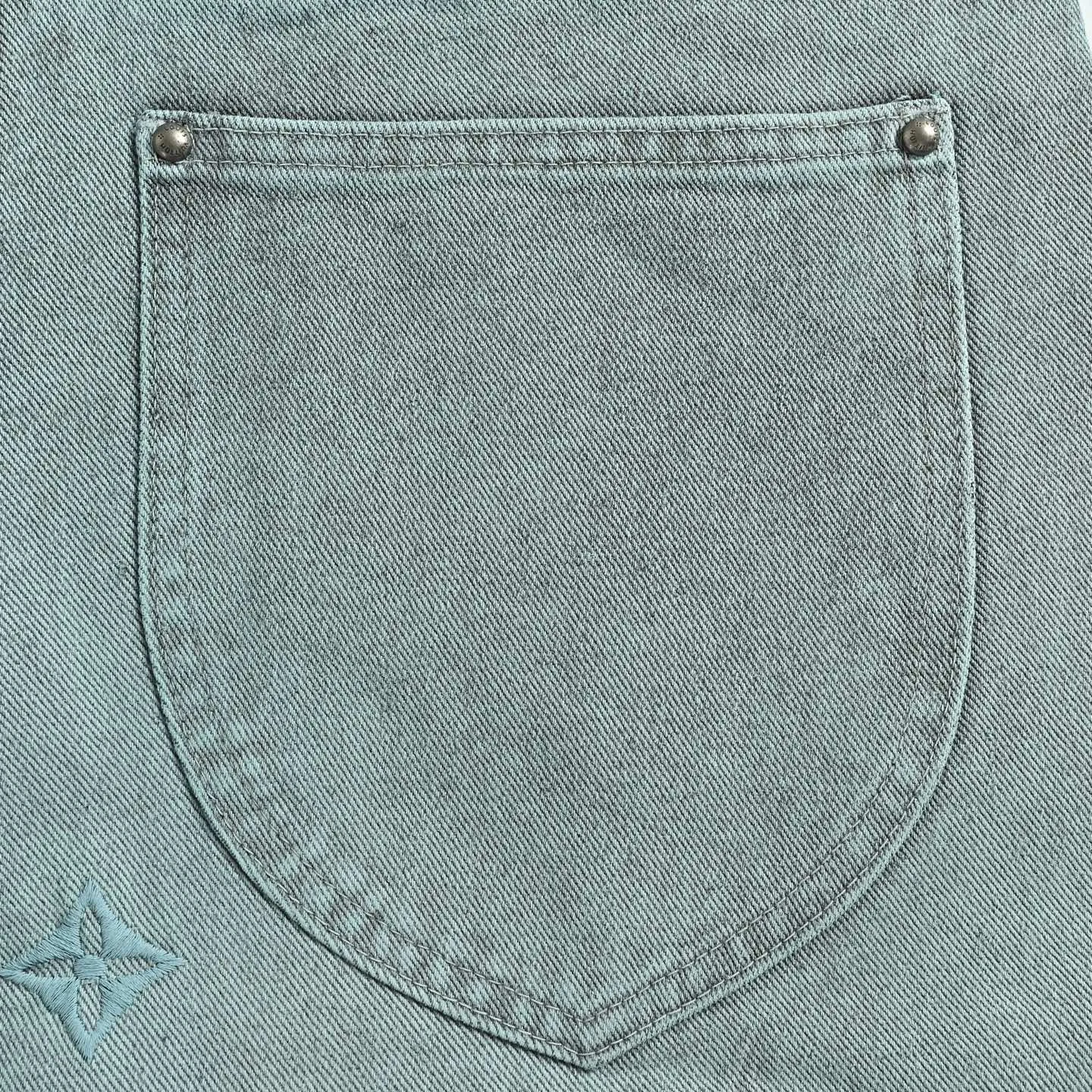 Louis Vuitton/Louis Vuitton Louis Vuitton presbyopic gradient embroidered jeans